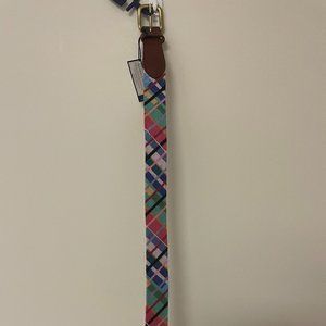 Smathers & Branson Needlepoint Belt